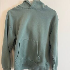 TNA CozyAF Fleece Hoodie in Green